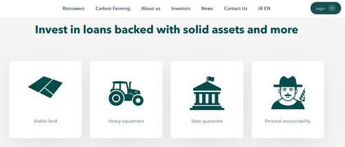 HeavyFinance deals in asset-backed loans for farms, many of which receive state subsidies