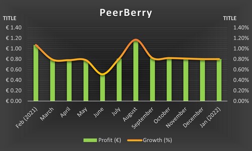 Peerberry's overall stability is an attractive attribute for long-term investors