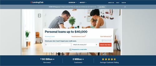 Lending Club is the biggest P2P lender in the USA