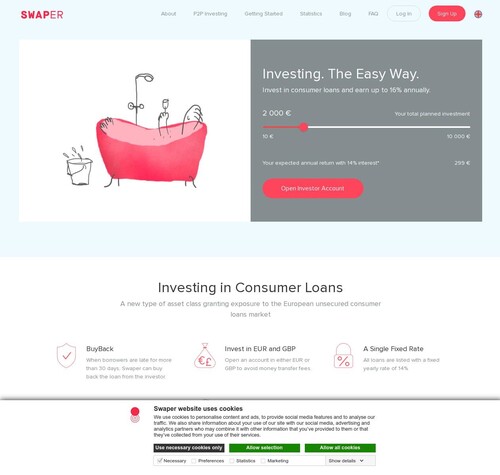 A Review of Swaper's Peer-to-Peer Lending Marketplace