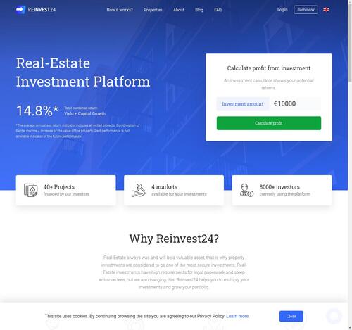A Review of Reinvest24's Compounding Interest Investments