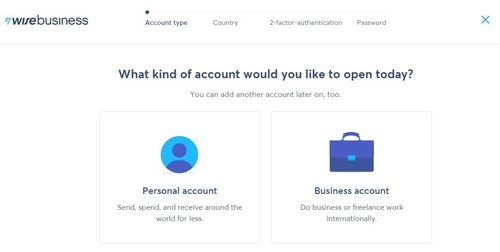 Open a business or personal account to fund your p2p activities with Wise.com